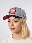Бейсболка CAPSLAB арт. CL/BEA/1/PCT/WOLF Premium Wolf (светло-серый / черный)